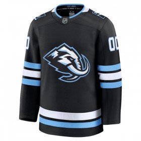 Miesten Pelipaita Custom Utah Hockey Club 2025-26 Fanatics Premium Koti Musta